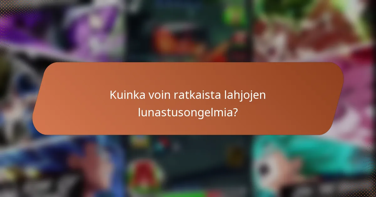 Kuinka voin ratkaista lahjojen lunastusongelmia?